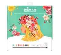Peinture par numéros Enjoy Art Sylvia Multicolore G