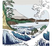 Enjoy Art - Peinture Par Numéros 30x30cm Le Mont Fuji