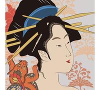 Enjoy Art - Peinture Par Numéros 30x30cm Misaki Et Le Chat