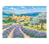 Peinture par numéros OZ International Enjoy Art Lavande en Provence 30x40 cm