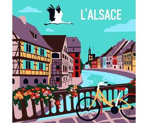 ENJOY ART - Peinture par numéros Balade Alsace