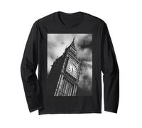 Enjoy BW London T Shirt, I Love London Vibes, London Big Ben Manche Longue