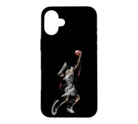 Enjoy Cool Basketball Slam Dunk Illustration Graphic Designs Coque pour iPhone 16 Plus