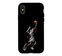 Enjoy Cool Basketball Slam Dunk Illustration Graphic Designs Coque pour iPhone X/XS