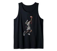 Enjoy Cool Basketball Slam Dunk Illustration Graphic Designs Débardeur