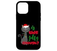 Enjoy Cool Funny Christmas Jolly Cat Novelty Graphic Design Coque pour iPhone 12 Mini