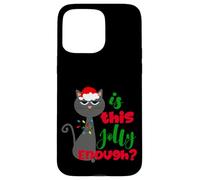 Enjoy Cool Funny Christmas Jolly Cat Novelty Graphic Design Coque pour iPhone 15 Pro Max