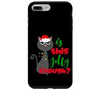 Enjoy Cool Funny Christmas Jolly Cat Novelty Graphic Design Coque pour iPhone 7 Plus/8 Plus