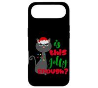 Enjoy Cool Funny Christmas Jolly Cat Novelty Graphic Design Coque pour iPhone Air