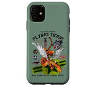 Enjoy Cool Funny Tiger Flying Cartoon, Wild Tiger Graphic Coque pour iPhone 11