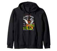 Enjoy Cool Funny Tiger Flying Cartoon, Wild Tiger Graphic Sweat à Capuche