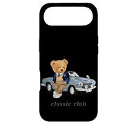 Enjoy Cool Teddy Bear with Classic Car Graphic Designs Fun Coque pour iPhone Air