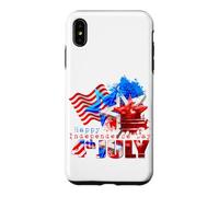Enjoy Cool USA 4th of July Tee Shirts Happy Independence Day Coque pour iPhone XS Max