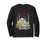 Enjoy Cool Vintage Retro Istanbul Turkey Car Graphic Designs Manche Longue