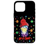Enjoy Cute Colorful Christmas Cat Let's Snow Graphic Fun Coque pour iPhone 16 Pro Max