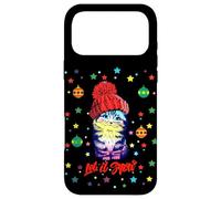 Enjoy Cute Colorful Christmas Cat Let's Snow Graphic Fun Coque pour iPhone 17 Pro Max