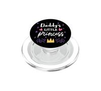 Enjoy Daddy's Little Princess Illustration Graphic Designs PopSockets PopGrip pour MagSafe
