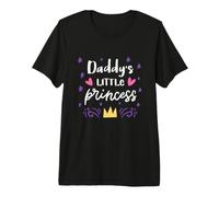 Enjoy Daddy's Little Princess Illustration Graphic Designs T-Shirt Haut de Gamme