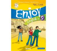 Enjoy English 5e éd. 2007 - Livre de l'élève - Odile Martin-Cocher - Didier - Livre CD-ROM - Scolaire / Universitaire CD