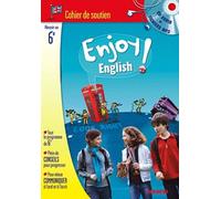 Enjoy English! 6e: Cahier de soutien