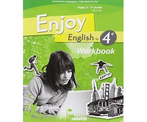 Enjoy English in 4e Palier 2 1e année A2-B1 : Workbook de Odile Martin-Cocher (30 avril 2008) Broché