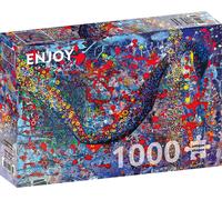 ENJOY Héron blanc Puzzle 1000 pièces