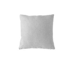 Enjoy Home, Coussin carré pour canapé et lit, Gris Clair chiné, Déhoussable 40x40, Velours Chenillé, Lavable à la Machine, pour Maison Salon Chambre, Collection Lagarta