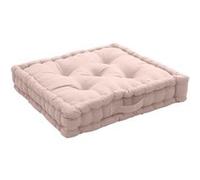 Enjoy Home - Coussin de sol avec poignée - 50x50cm - Vieux Rose - Panama Rose G