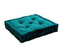 Enjoy Home - Coussin de sol Panama avec poignée - 50 cm x 50 cm - Vert émeraude - Panama Vert G