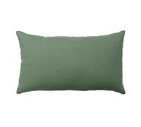 Enjoy Home, Coussin rectangulaire, Dimension 30x50 cm, Vert Kaki Clair, Coton certifié Oeko Tex, Lavable à la Main, Idéal pour Apporter de la Couleur et du Confort à Vos canapés, Collection Panama
