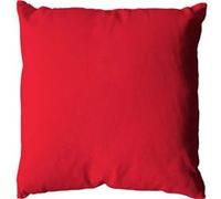 Enjoy Home - Coussin uni effet Bachette déhoussable - 60 x 60 cm - Rouge Rouge G