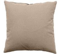 Enjoy Home - Coussin uni effet Bachette déhoussable - 60 x 60 cm - Taupe Taupe G