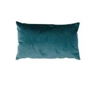 Enjoy Home - Coussins Nounours - Housse Velours - Déhoussable par Zip - 100% Polyester - 30x50cm - Coloris Lagon