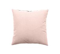 Enjoy Home - Coussin uni effet Bachette déhoussable - 40 x 40 cm - Rose Rose