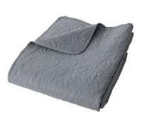 Enjoy Home - Couvre-lit à dessin floral - 240 x 220 cm - Gris Gris G