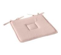 Enjoy Home - Galette de chaise uni effet Bachette - 40 x 40 cm - Rose Rose