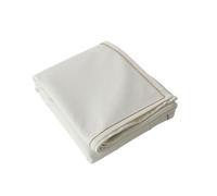 Enjoy Home - Nappe Ecru Déperlante 140x240cm, Aspect Lin, 80% Coton et 20% Polyester, Coton recyclé 180gr/m², Collection décoration de Table extérieure Lina, Esprit Campagne bohème