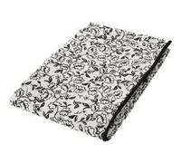 Enjoy Home - Nappe écrue avec lignes noires LINETTE - 140 x 240 cm - Linette Blanc