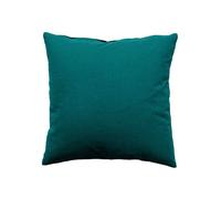Enjoy Home - Petit Coussin déhoussable Panama - 40 x 40 cm - Vert émeraude