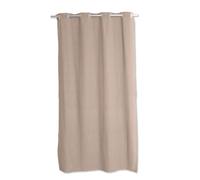 Enjoy Home, Rideau décoratif Maison Salon et Chambre, avec Oeillets, Beige Naturel, en Coton Recyclé, Taille Standard 140x240cm pour Baie vitrée et Grande fenêtre, Collection Dune