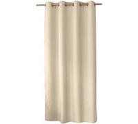 Enjoy Home - Rideau uni avec oeillets - 140 x 240 cm - Ecru Beige G