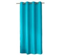 Enjoy Home - Rideau uni avec oeillets - 140 x 240 cm - Turquoise Turquoise G