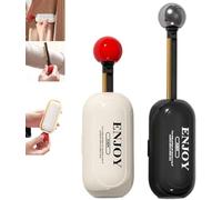 Enjoy Lint Roller, Enjoy Sticky Lint Roller, Reusable Sticky Roller, 2 In1 Washable Lint Remover, Portable Reusable Lint Roller, Good Life Lint Roller, for Clothes, Dog & Cat Hair (2 Pcs)