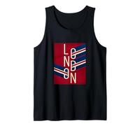 Enjoy London Tee Shirts, I Love London, Cool London Skyline Débardeur