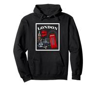 Enjoy London Tee Shirts, I Love London, Cool London Skyline Sweat à Capuche