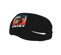 Enjoy Monkey Headbands Hommes Femmes Antidérapant Évacuant la Transpiration Sport Bandeau pour Gym Basketball Yoga Bandeaux Cheveux