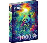 ENJOY Panda Puzzle d'angle 1000 pièces
