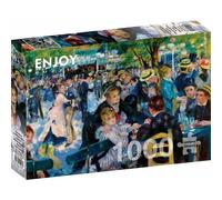 ENJOY Puzzle Auguste Renoir : Danse au Moulin de la Galette 1000 pièces