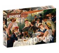 ENJOY Puzzle Auguste Renoir : Le petit déjeuner du rameur 1000 pièces