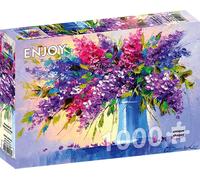 ENJOY Puzzle Bouquet de lilas dans un vase 1000 pièces